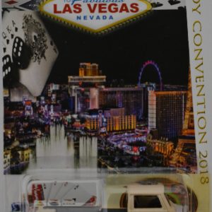 Beige Volkswagen Pickup CUSTOM-Made Hot Wheels with Real Rider Rubber Wheels Special Edition ‘Las Vegas’ Series 1:64 Scale Collectable Die Cast Model Car.