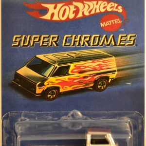 Hot Wheels Compatible Volkswagen T2 Pickup Chrome Custom-Made Real Rider Rubber Wheels Super Chromes Series 1:64 Scale Collectible Die Cast Model Car
