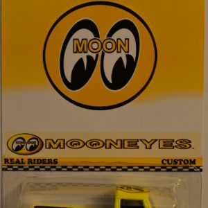 Hot Wheels Compatible Volkswagen T2 Pickup Yellow Custom-Made Real Rider Rubber Wheels Mooneyes Series 1:64 Scale Collectible Die Cast Model Car