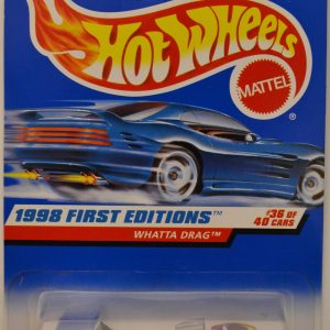 Whatta Drag #36 of 40 Hot Wheels HW 1998 First Edition Series 1:64 Scale Collectible Die Cast Model Car