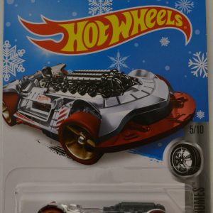 Silver X Steam Hot Wheels HW Super Chromes Series 1:64 Scale Collectable Die Cast Model Car Snowflake Card