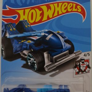 Blue Zombot Hot Wheels HW ‘Robots’ Series 1:64 Scale Collectible Die Cast Model Car #4/5