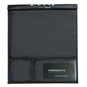 Faraday Defense- 14″ x 16″ Faraday JACKET XX Signal Blocking Forensic Faraday Laptop Bag. Anti- tracking, anti-hacking