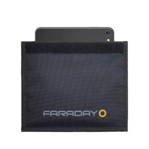 Faraday Defense- 4″x7.5″ Faraday JACKET Cellphone Bag- Signal Blocking Faraday Bag. Forensic Faraday Bag. Anti-tracking, anti-hacking