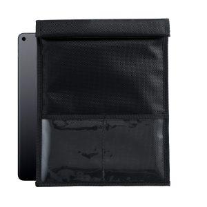 Faraday Defense- 7.5″x10″ Faraday JACKET XL Tablet Bag. Signal Blocking Faraday Bag. Forensic Faraday Bag. Anti-tracking, anti-hacking