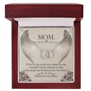 Gift For Mom – Perfect Pair Necklace