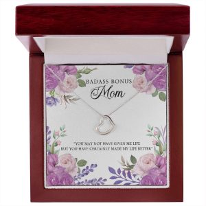 Gift For Mom – Delicate Heart Necklace