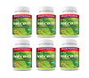 InFresh Bad Breath Chewable Tablets All Natural for Instant Inside-Out Freshness. 6-Pack Special